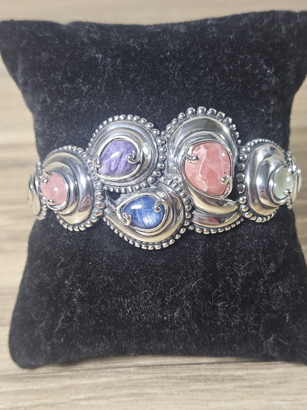 Carollyn Pollack Relios Windsong Collection Multi-Gemstone Bracelet 925 Silver